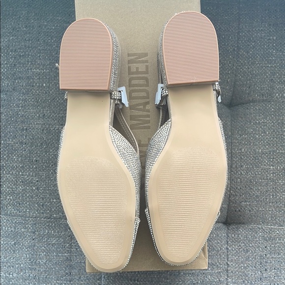 Steve Madden Belinda-R Embellished Slingback Flats Size 7 - Picture 6 of 6